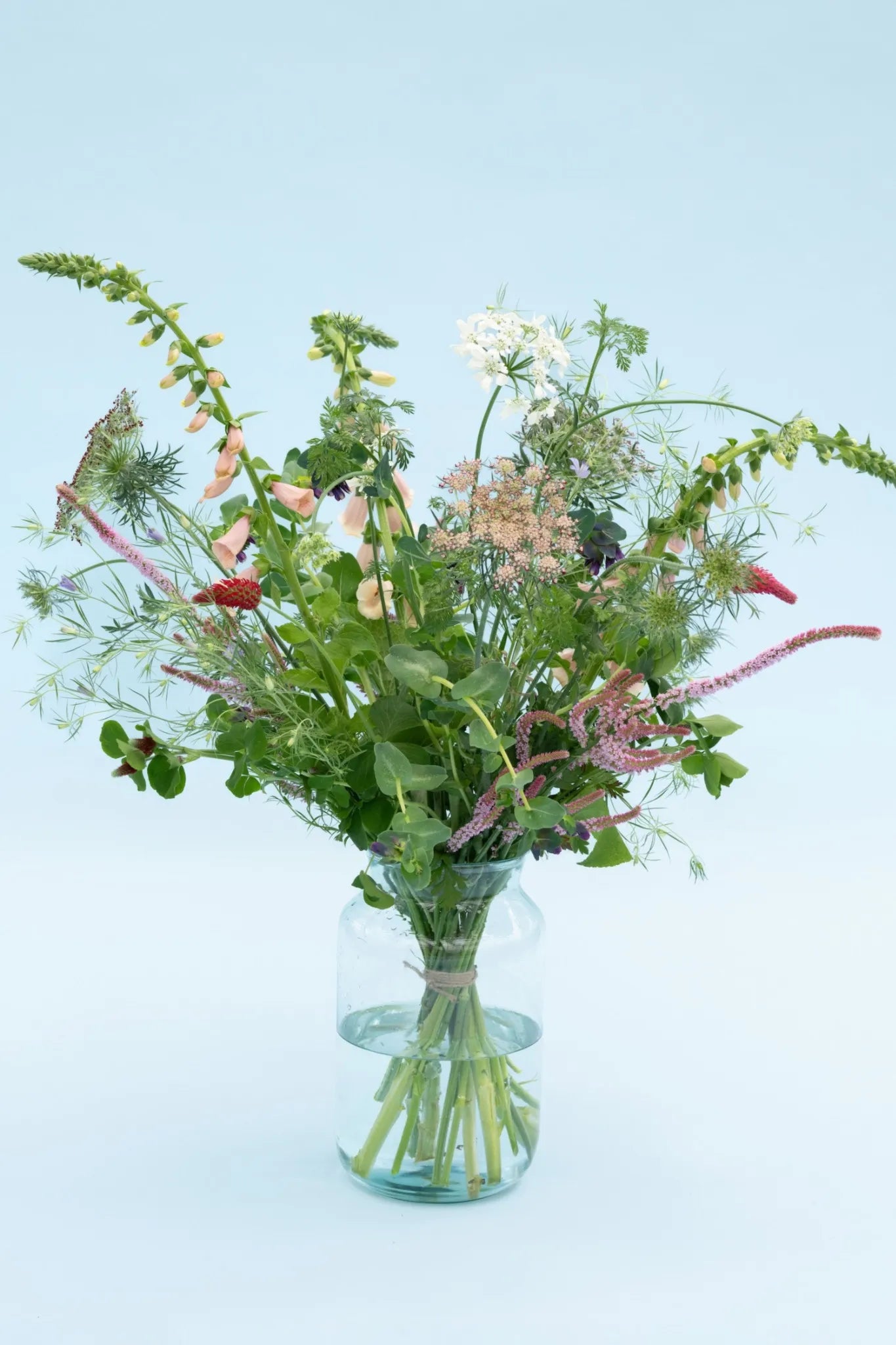 Biologisch bloemenabonnement medium – bestel gifvrije seizoensbloemen