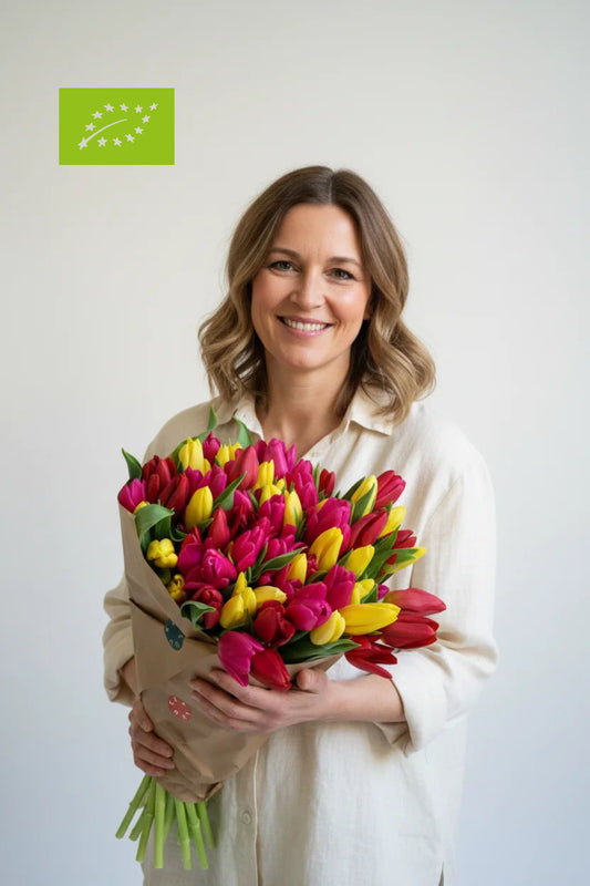 Pluukz heeft een primeur. De enige biologische tulpen online