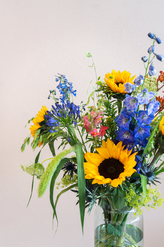 Zonnebloemen boeket snel en vers geleverd