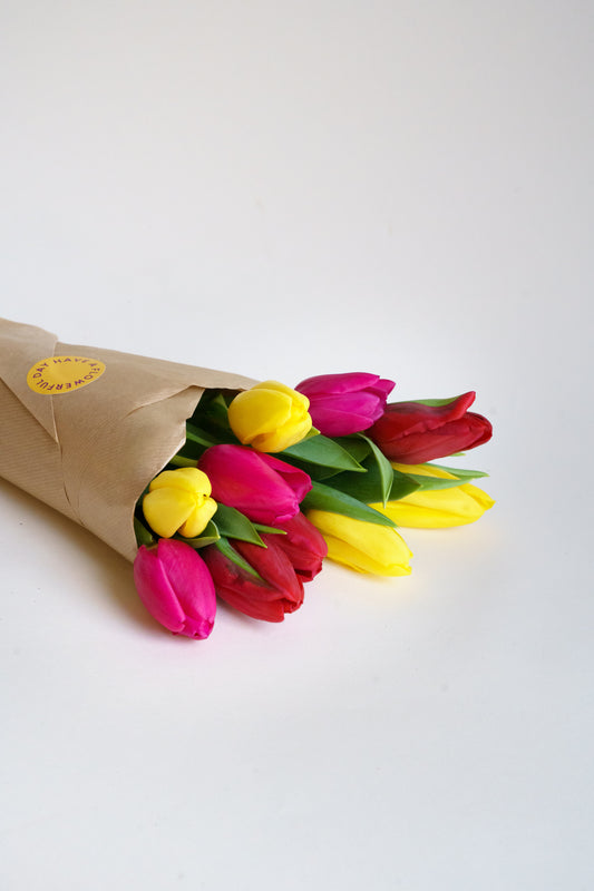 Heerlijke tulpen voor in de vaas