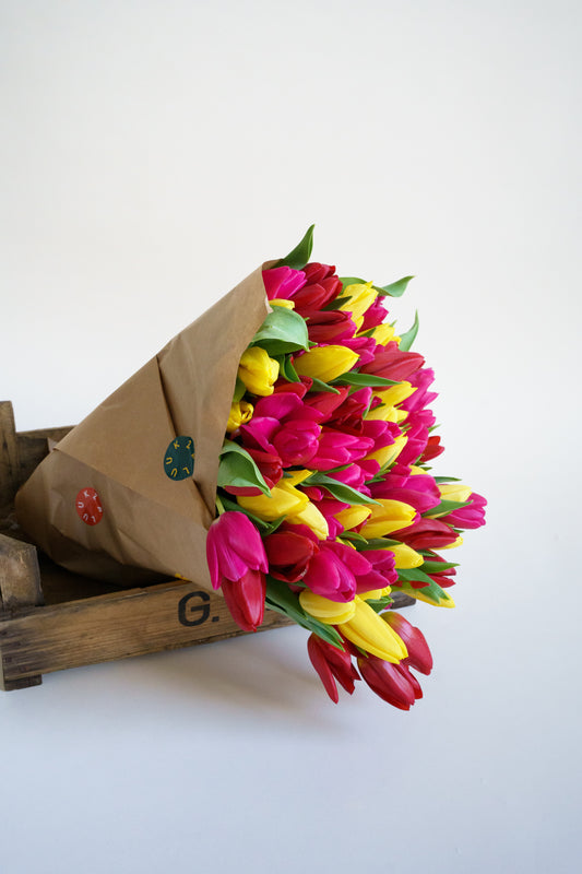 50 tulpen bestellen? Plukvers van de kweker naar de vaas!