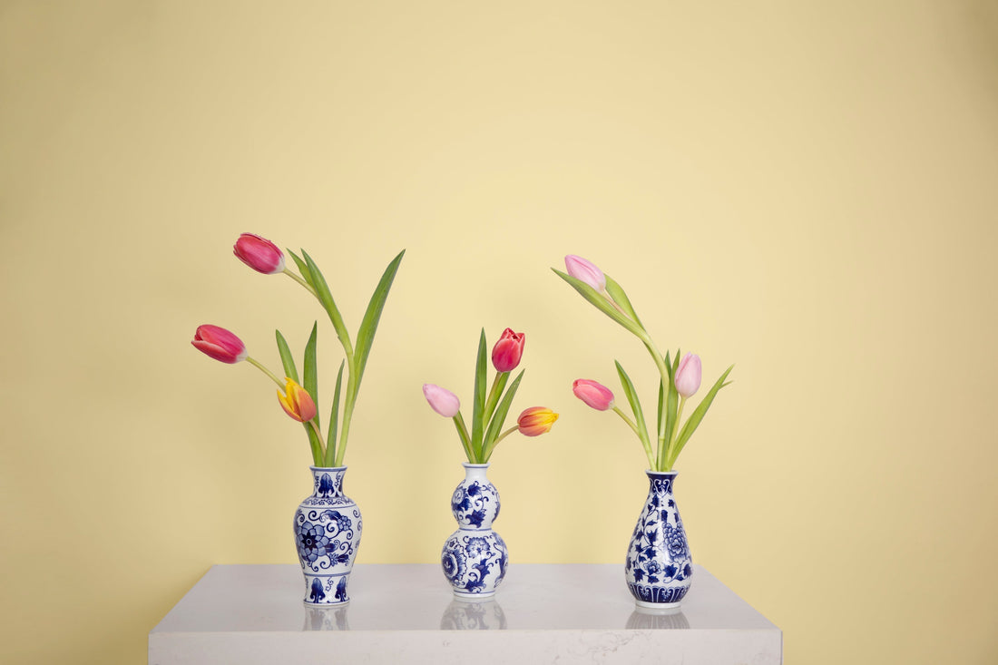 Bloemen in de vaas of tulpen in de vaas? Hier lees je de ideale hoogte en de laatste trends over bloemen vazen...
