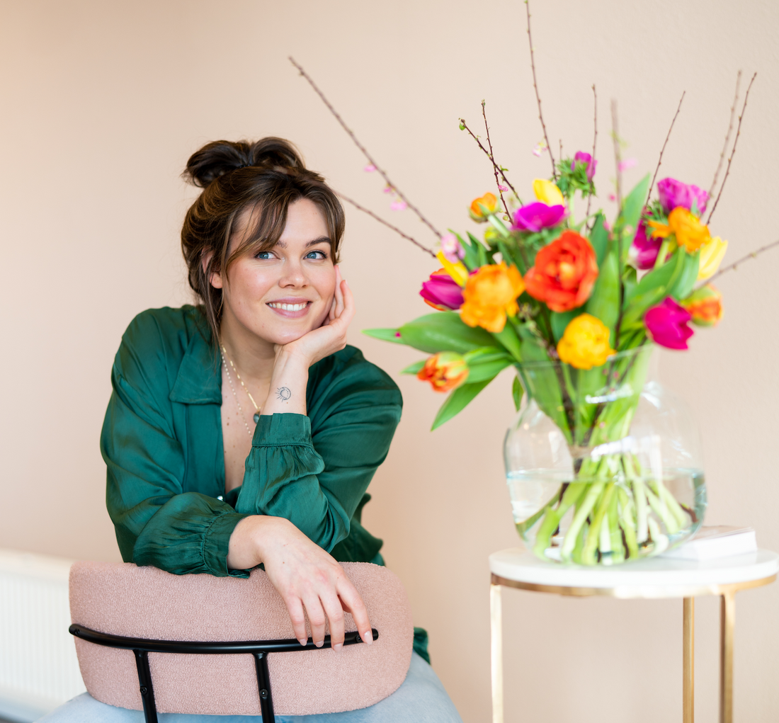 Wens iemand beterschap met Bloemen 