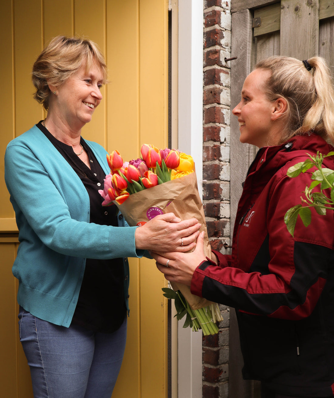 Zeg gefeliciteerd met bloemen! 