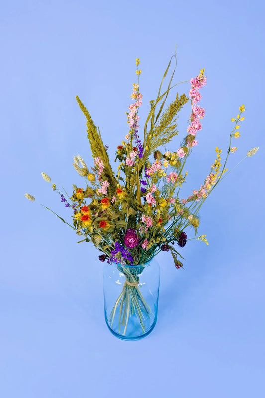 prachtig bio droogbloemen boeket 