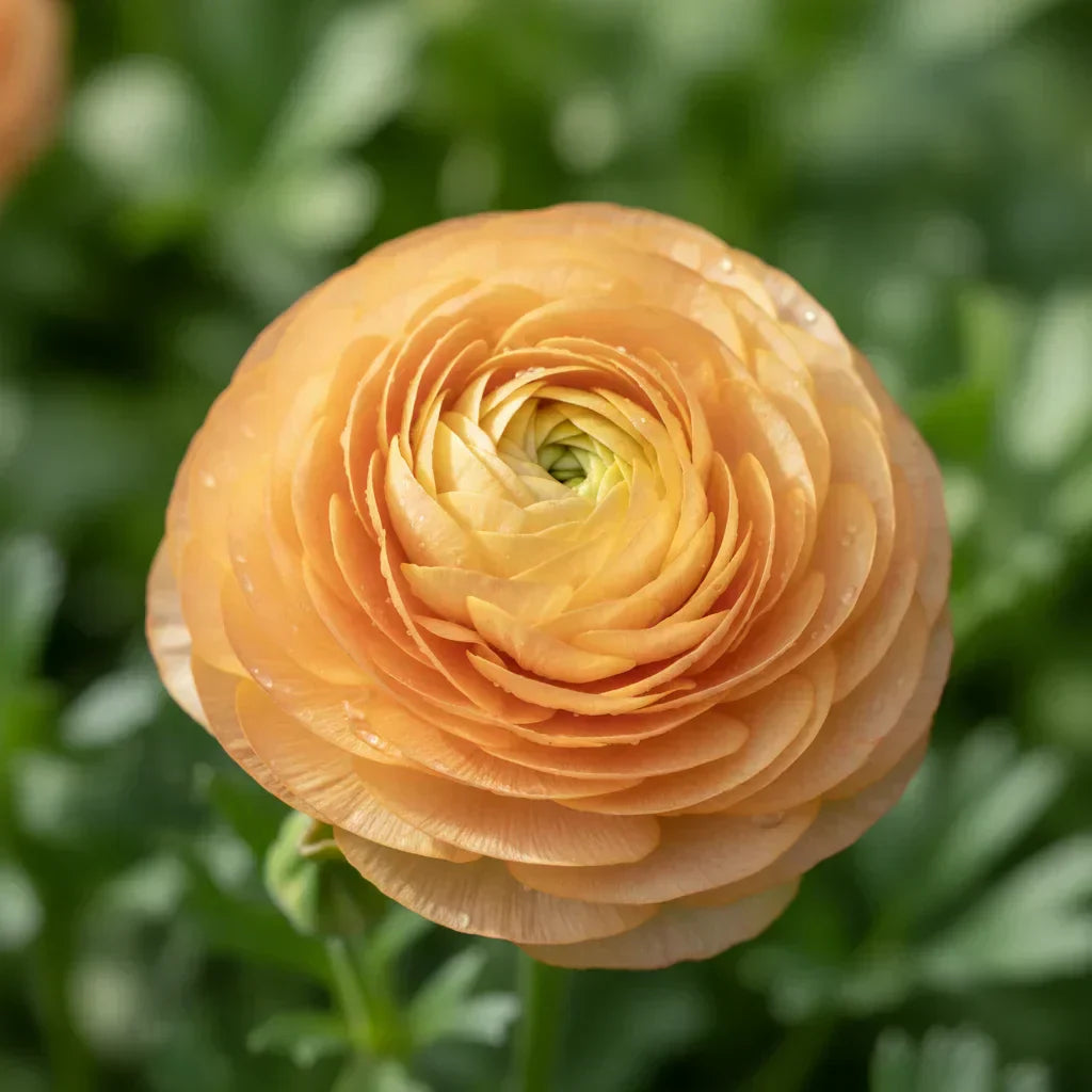 prachtige oranje bio ranonkel 