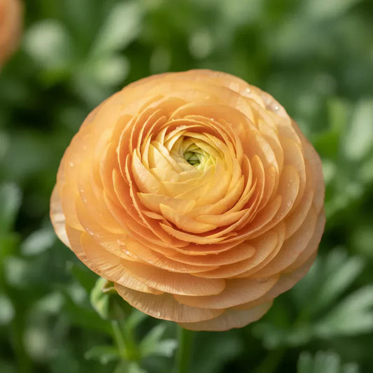 prachtige oranje bio ranonkel 