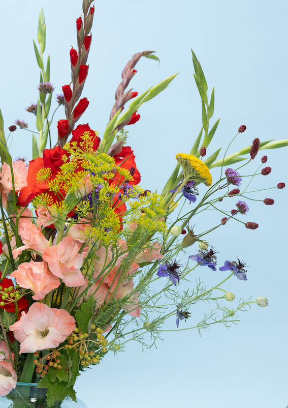Bestel biologisch gladiolen boeket – duurzame bloemen online kopen