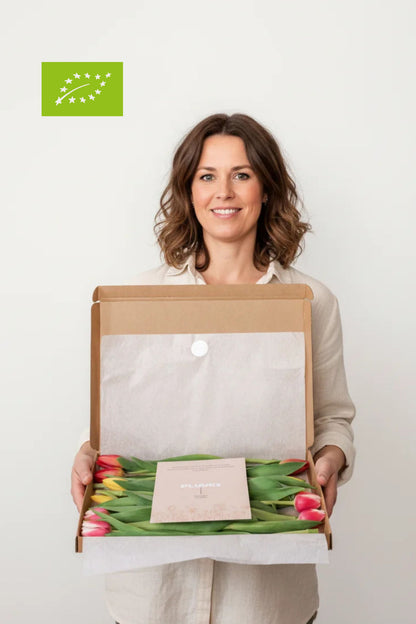 Biologische tulpen vers van de kweker. Snel bezorgd