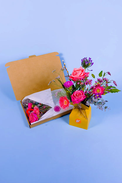 Plukverse bloemen van de kweker snel bezorgd