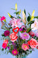 Roze  bloemen close up met detail. Verras haar nu
