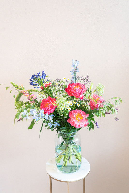 Pioenrozen boeket vers van de kweker bij Pluukz